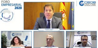 La presencia de Cuerva en Guadalajara ha sido telemática.