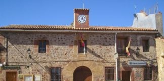 Ayuntamiento de El Pobo de dueñas, de donde salió la primera denuncia.