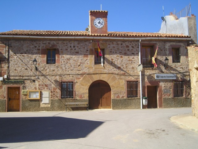 Ayuntamiento de El Pobo de dueñas, de donde salió la primera denuncia.