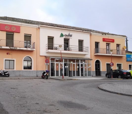 Estación de RENFE en Guadalajara. (Foto: La Crónic@)