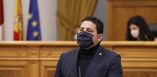 Iván Rodrigo, el diputado socialista protagonista de esta noticia en las Cortes de Castilla-La Mancha.