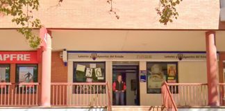 Administración de Lotería de la calle Laguna de Taravilla, en Guadalajara. (Foto: Google Maps)