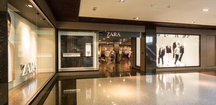 Tienda de Zara en Guadalajara, en el centro comercial Ferial Plaza.