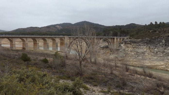 El viaducto de durón, en 2016. (Foto: La Crónic@)