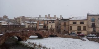 Nevada en Molina de Aragón. (Foto: EP)