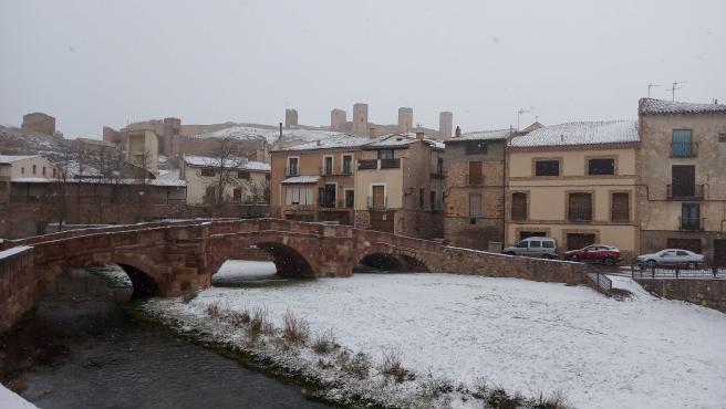 Nevada en Molina de Aragón. (Foto: EP)