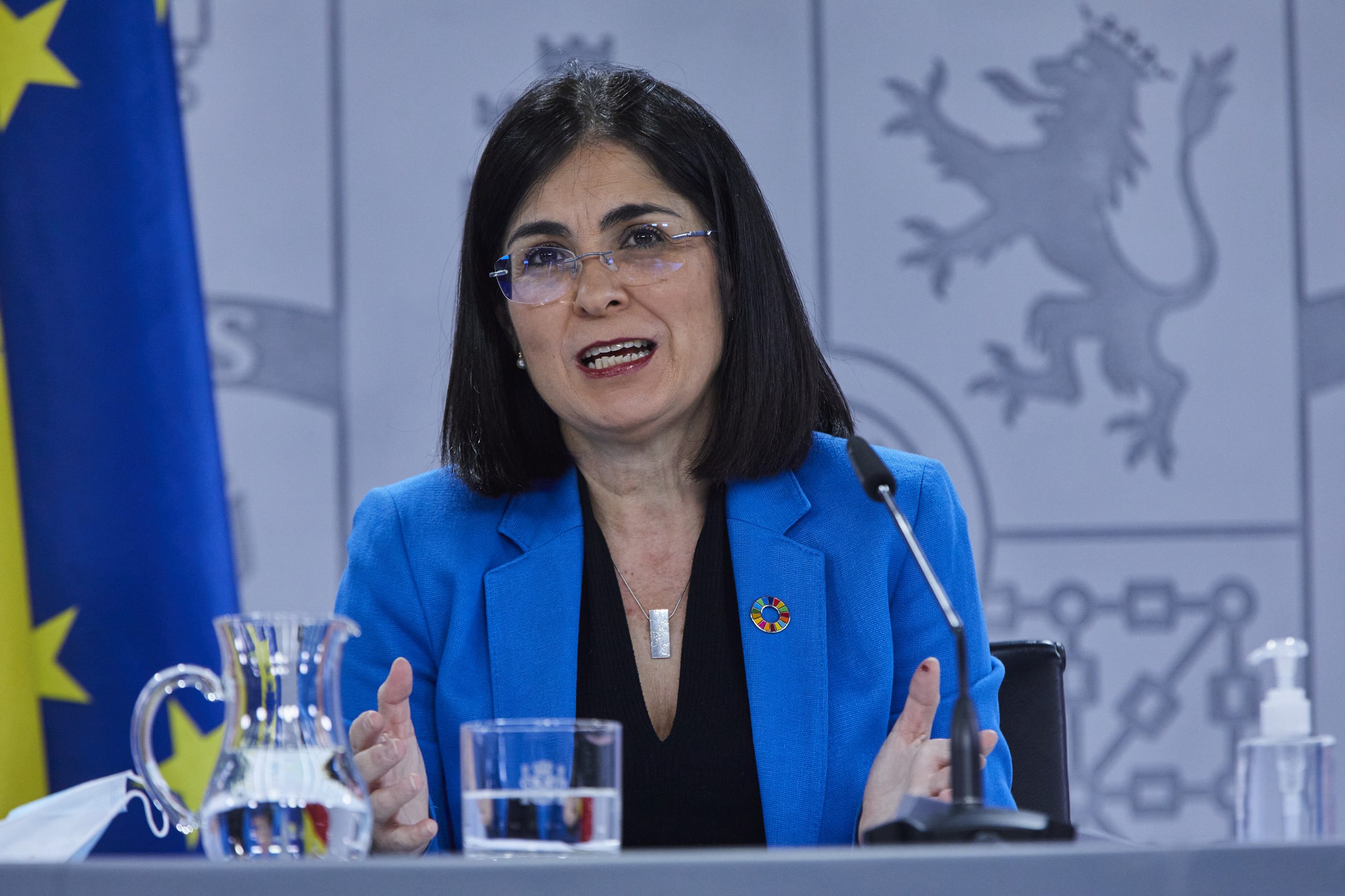 Carolina Darias, ministra de Sanidad.