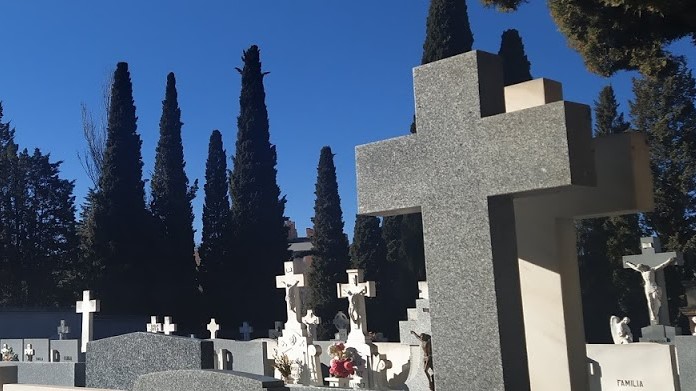 Cementerio de Guadalajara en febrero de 2021. (Foto: Guadalajara)