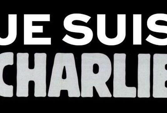 Lema de apoyo a "Charlie Hebdo", el caso más paradigmático de persecución de la libertad de expresión en el humor.