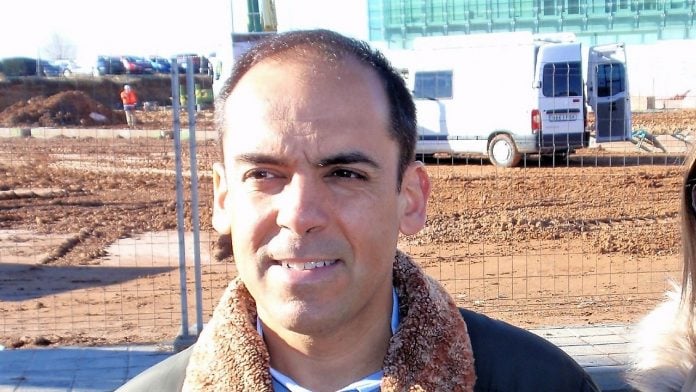 jimenez-2 Daniel Jiménez, en sus últimos meses como concejal del Ayuntamiento de Guadalajara, antes de su paso a Madrid.