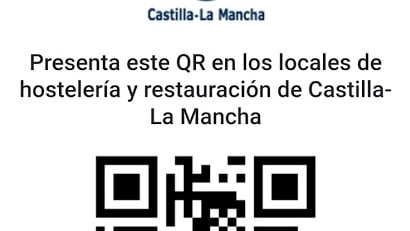 Vista parcial de uno de los enlaces emitidos este viernes por la aplicación QR.