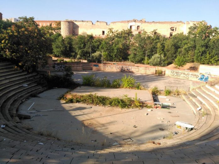 estado del auditorio del Barranco del Alamín en 2017. (Foto: Archivo La Crónic@)