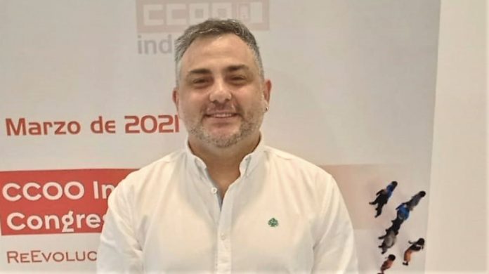 Eduardo Boga, secretario provincial en Guadalajara de CCOO Industria.