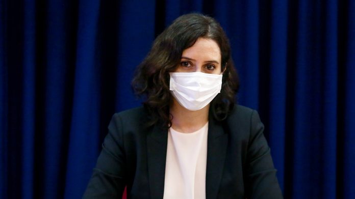 Isabel Díaz Ayuso, presidenta de la Comunidad de Madrid.