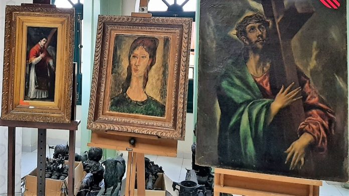 Los cuadros de Goya, Modigliani y El Greco que se considera son falsificaciones.