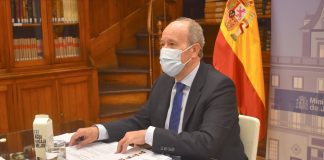 Juan Carlos Campo, ministro de Justicia.