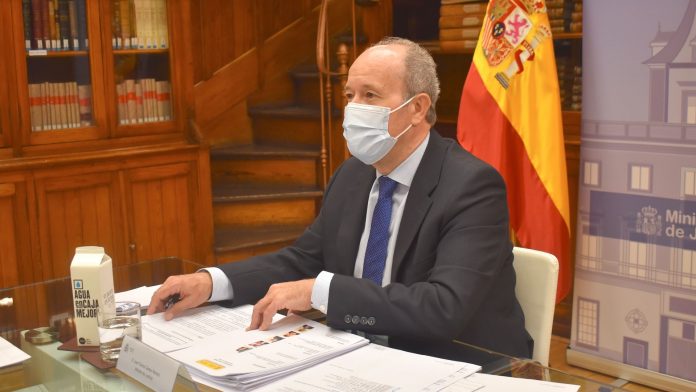 Juan Carlos Campo, ministro de Justicia.