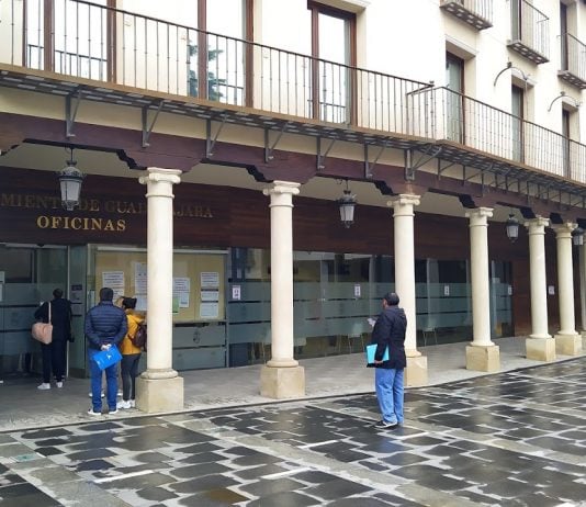 Registro general del Ayuntamiento de Guadalajara en marzo de 2021. (Foto: La Crónic@)