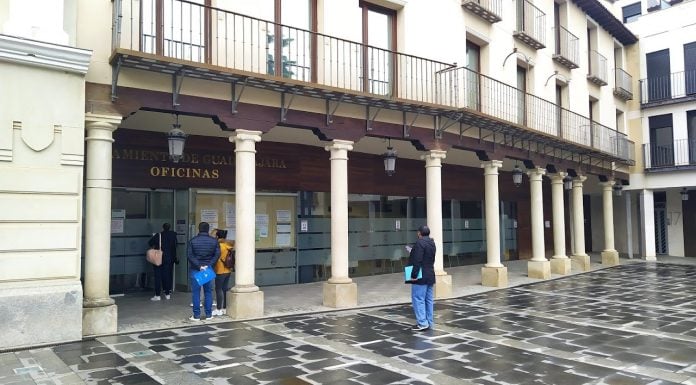 Registro general del Ayuntamiento de Guadalajara en marzo de 2021. (Foto: La Crónic@)