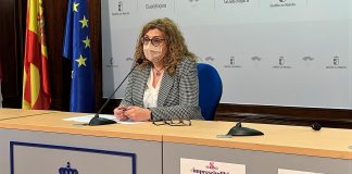 Sonsoles Rico, durante su rueda de prensa.