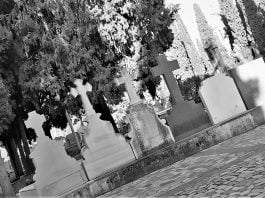 Sepulturas en el cementerio de Guadalajara, el 4 de abril de 2021. (Foto: La Crónic@)