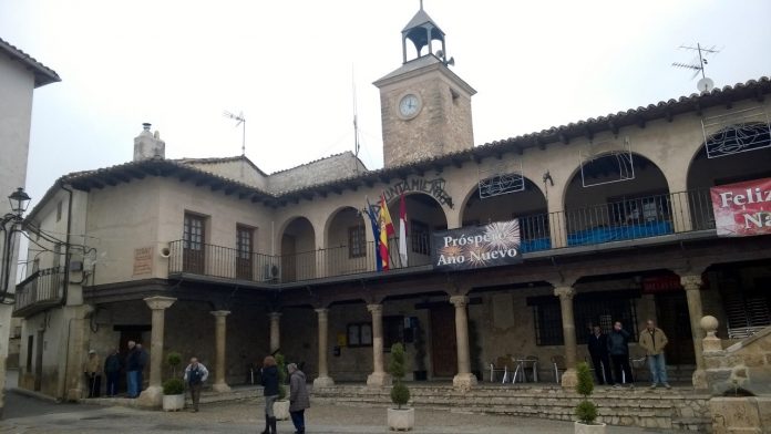 budia El Ayuntamiento de Budia puede ser el mayor beneficiado de esta masiva plantación de paneles solares que se anuncia en la Alcarria. (Foto: La Crónic@)