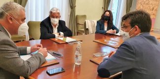 Un momento de la reunión preliminar para el proyecto de Erasmus Rural en Guadalajara.