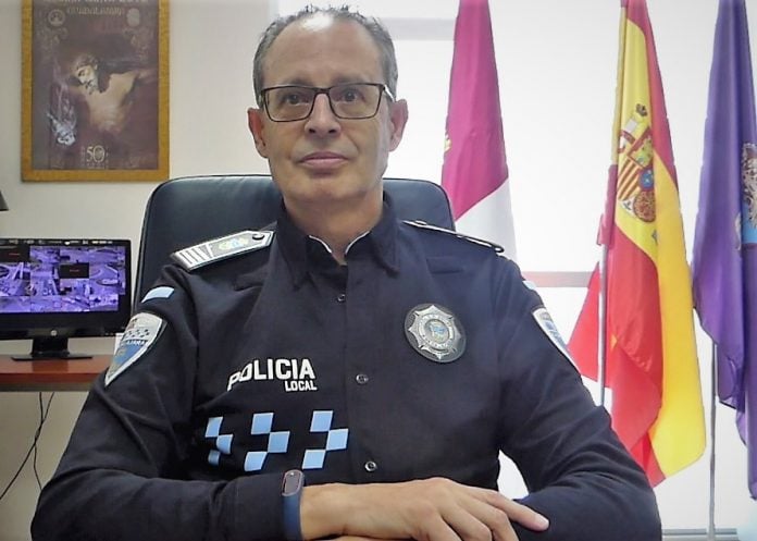 Jorge López, inspector jefe de la Policía Local de Guadalajara. (Foto: La Crónic@)