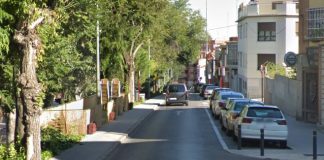 Primer tramo de la Cuesta del Matadero. (Foto: Google Maps)