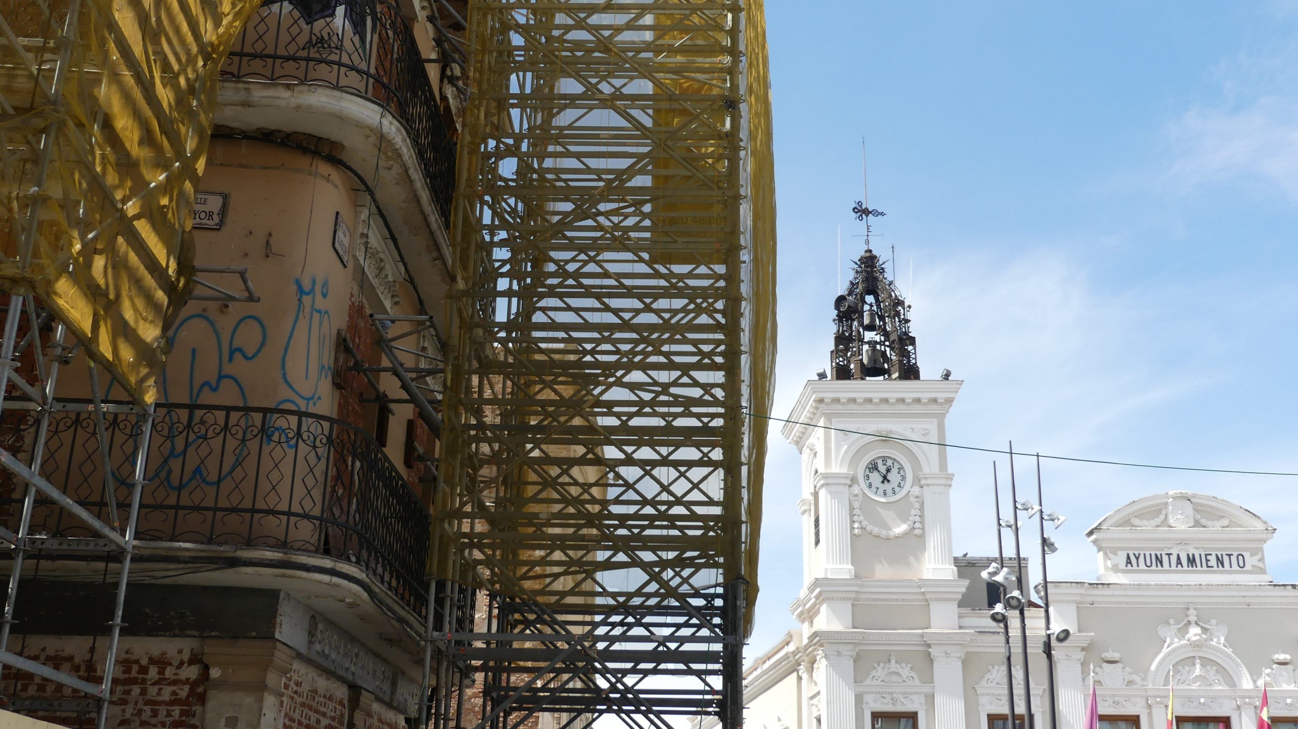 Exterior del edificio del "Maragato" el 19 de abril de 2021. (Foto: La Crónic@) Exterior del edificio del "Maragato" el 19 de abril de 2021. (Foto: La Crónic@)
