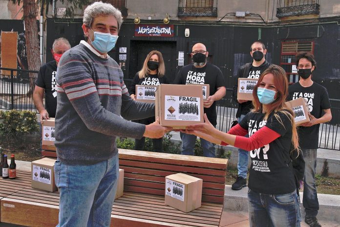 Entrega de lotes de cerveza 