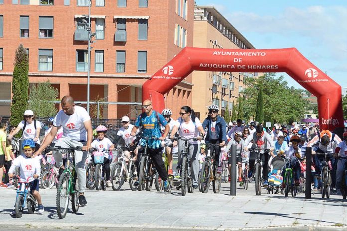 Prueba ciclista popular en Azuqueca.