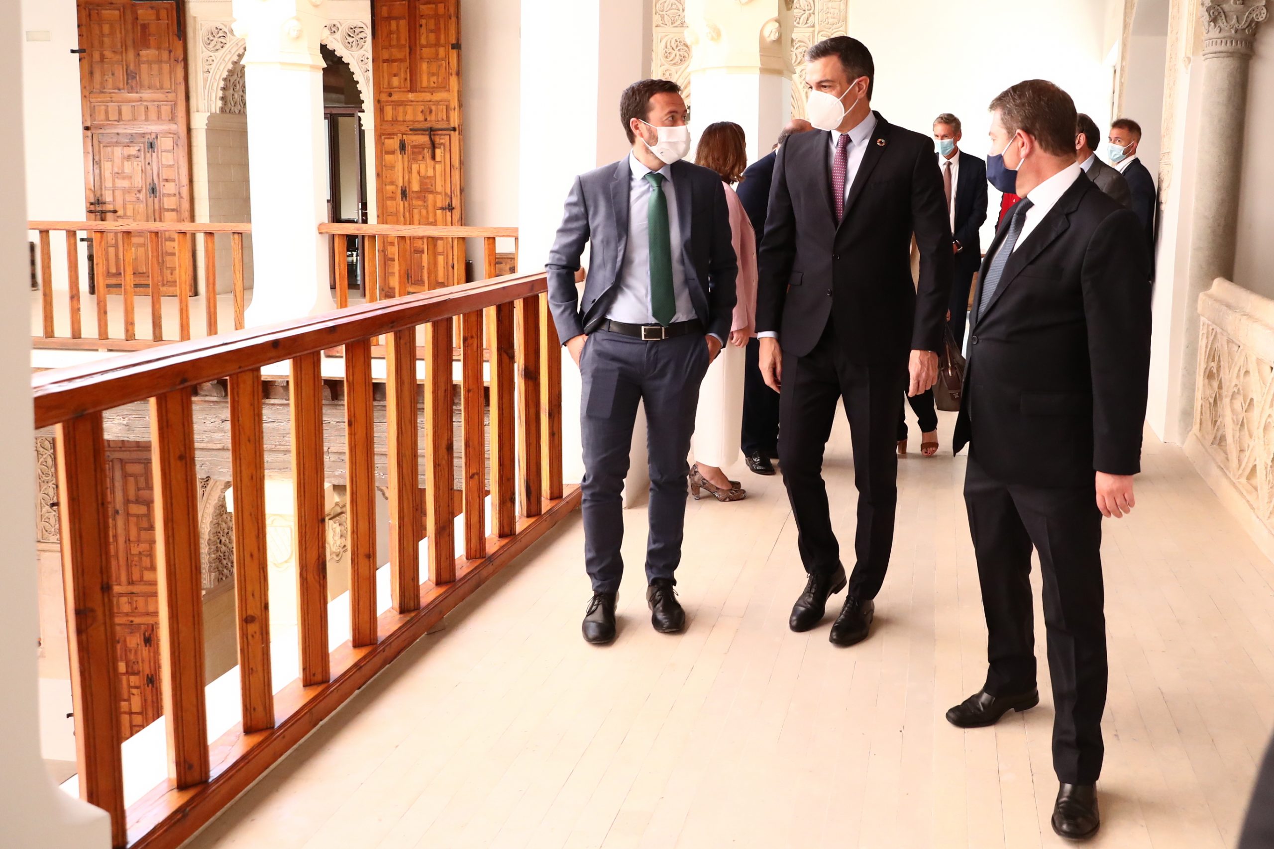 José Luis Escudero, con el presidente del Gobierno, Pedro Sánchez.