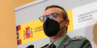 Las informaciones más detalladas las ha aportado el coronel Segura, en su última rueda de prensa como jefe de la Comandancia de la Guardia Civil de Guadalajara. (Foto: La Crónic@)