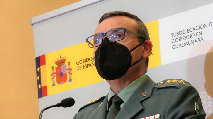 Las informaciones más detalladas las ha aportado el coronel Segura, en su última rueda de prensa como jefe de la Comandancia de la Guardia Civil de Guadalajara. (Foto: La Crónic@)