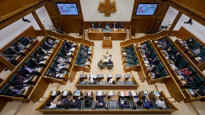 Una sesión del Parlamento Vasco.