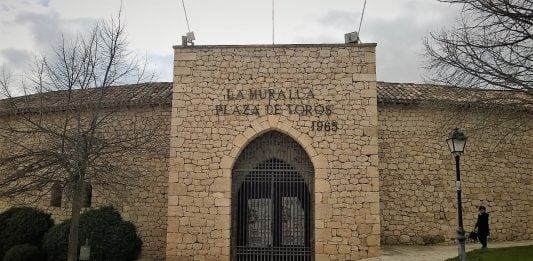 Puerta grande de la Plaza de Toros "La Muralla", de Brihuega. (Foto: La Crónic@)