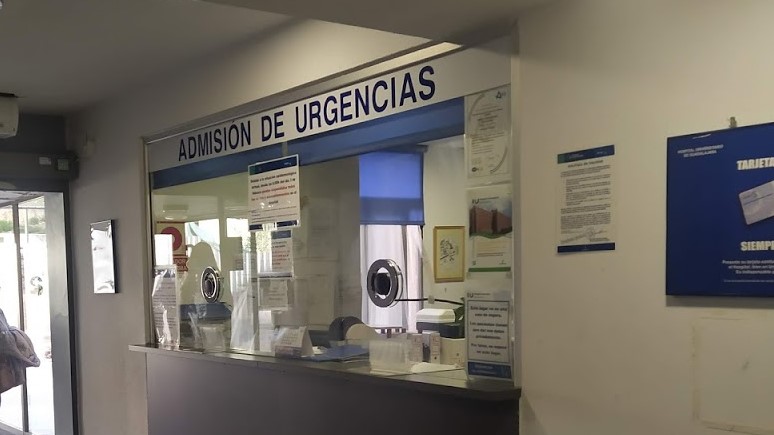 Admisión de Urgencias del Hospital de Guadalajara. (Foto: La Crónic@)