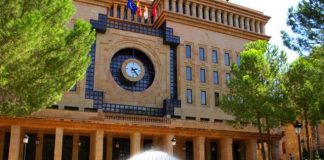 Fachada del Ayuntamiento de Albacete.