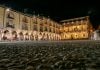 Castilla-La Mancha blinda el futuro del turismo de interior ante sus récord históricos de viajeros La Plaza Mayor de sigüenza, con su nueva iluminación.