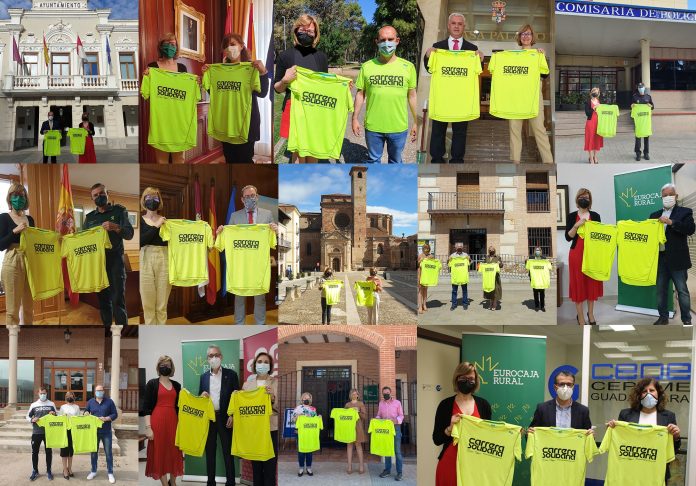 Múltiples apoyos para la carrera solidaria de Eurocaja Rural en Guadalajara.