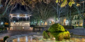 No habrá fiestas en Sigüenza, pero sí numerosos actos culturales Un rincón de la Alameda de Sigüenza.