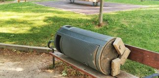 Gamberrismo de fin de semana en Azuqueca.