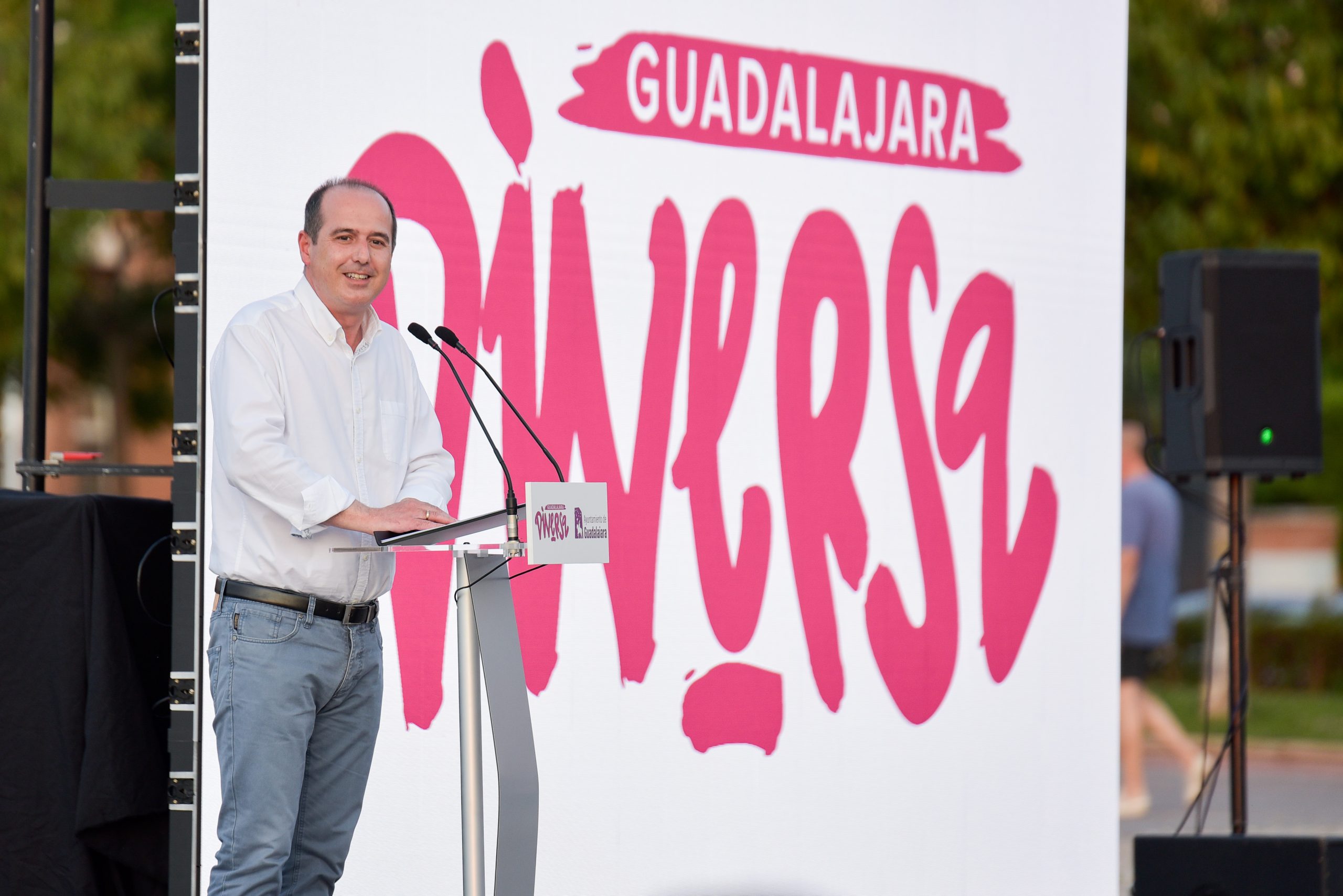Alberto Rojo, en la presentación del sello de "Guadalajara Diversa".