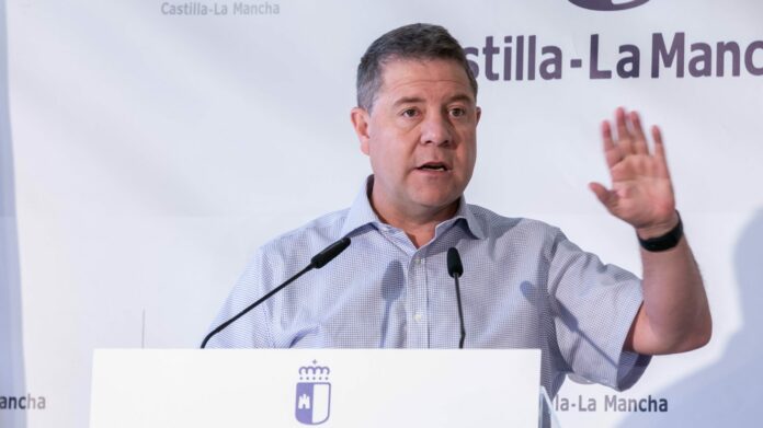 Page, durante sus declaraciones del 7 de julio de 2021.