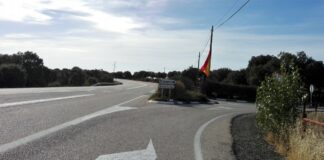 Acceso al manantial de Cutamilla, de donde procede el agua de Font Vella, en las cercanías de Sigüenza. (Foto: La Crónic@)
