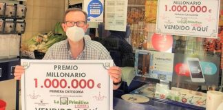 El boleto fue sellado para el sorteo del 1 de julio de 2021 en la calle Cardenal González de Mendoza y premiado con un millón de euros.