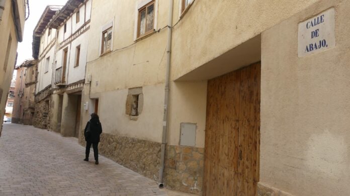 Calle de Abajo, en Molina de Aragón.