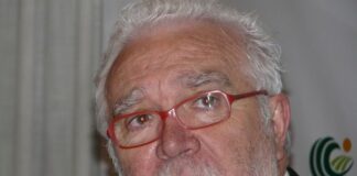 José Luis Ros, en su ya lejana época de presidente de Caja Guadalajara, entidad desaparecida.