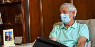 Luis Barra el 2 de agosto de 2021.